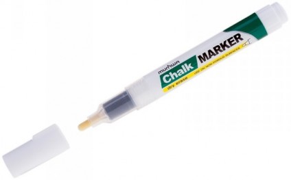 Маркер меловой MunHwa Chalk Marker белый 3мм