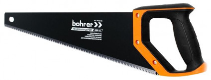 Ножовка по дереву Bohrer 450 мм тефлон покрытие двухкомпонентная рукоятка