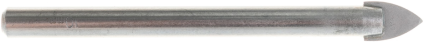 Сверло по керамической плитке, 10 мм, цилиндр. хв. MATRIX