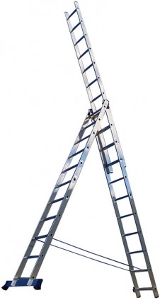 Лестница алюминиевая 3x12 ступеней, Алюмет