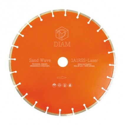 Диск алмазный Laser Sand Wave 400х3,6х8х32 абразив