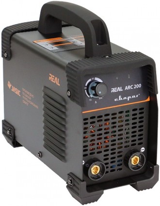 Инверторный аппарат ARC 200 REAL (Z238) Black (маска+краги)