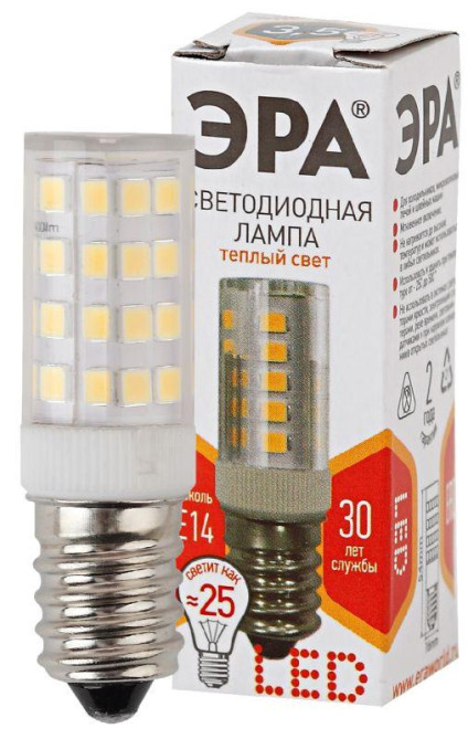 Лампа светодиодная T25-3.5W-CORN-827-E14 ЭРА Б0028744