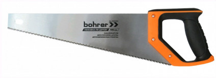 Ножовка по дереву Bohrer 400 мм двухкомпонентная рукоятка