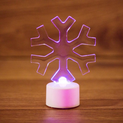 Фигура светодиодная Снежинка на подставке RGB Neon-Night 501-055