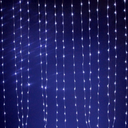 Гирлянда Занавес-водопад LDCL300C-B 300 син. светодиодов 1.5х2.2м внутр. SHLights 4690601043627