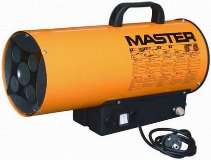 Пушка тепловая MASTER BLP 10 M, 10кВт(газ) 0,75кг/ч,300кубм/ч,пьезо,4,3кг