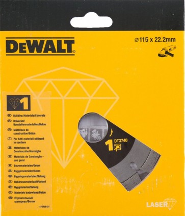 Отрезной диск DeWALT DT3740