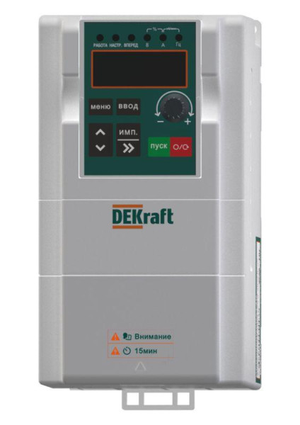 Преобразователь частоты DEKV060 1.5кВт 380В 3ф с торм. модулем SchE DEKV060G1R5T4B