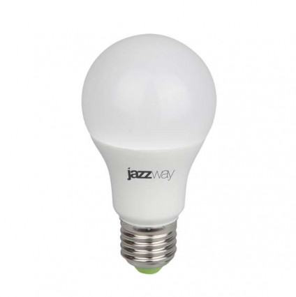 Лампа светодиодная для растений PPG A60 AGRO 9Вт грушевидная E27 230В IP20 JazzWay 5002395