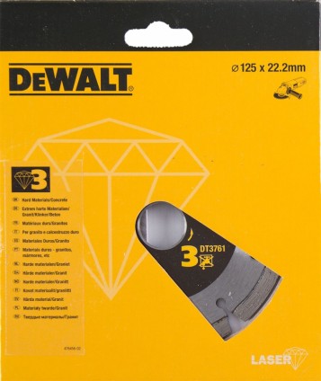 Отрезной диск DeWALT DT3761