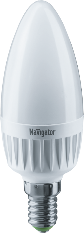 Лампа светодиодная 94 491 NLL-C37-7-230-2.7K-E14-FR 7Вт свеча 2700К тепл. бел. E14 525лм 176-264В Navigator 94491