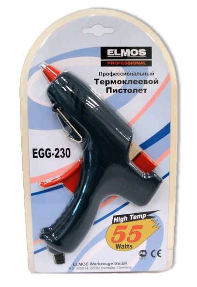 Пистолет клеевой ELMOS EGG 230 55 Вт