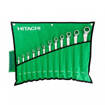 Ключи комбинированные гаечные HITACHI 12пр в скрутке