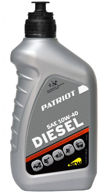 Полусинтетическое дизельное масло Patriot SAE 10W-40