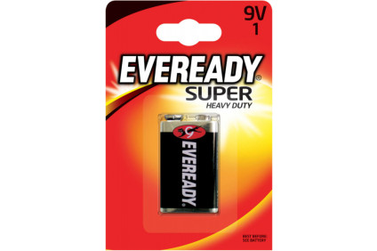Батарейка  EVEREADY SuperHD 6F22 9VB1