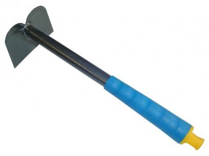 Мотыжка - тяпочка 50мм ЕВРО с пластиковой ручкой