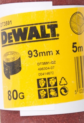 Лист шлифовальный DEWALT DT3591