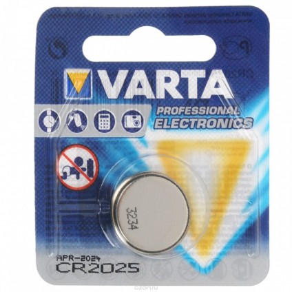 Элемент питания VARTA CR2025 Electronics