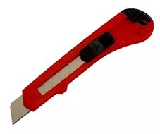 Нож строительный в чехле (Швеция) FIT красный