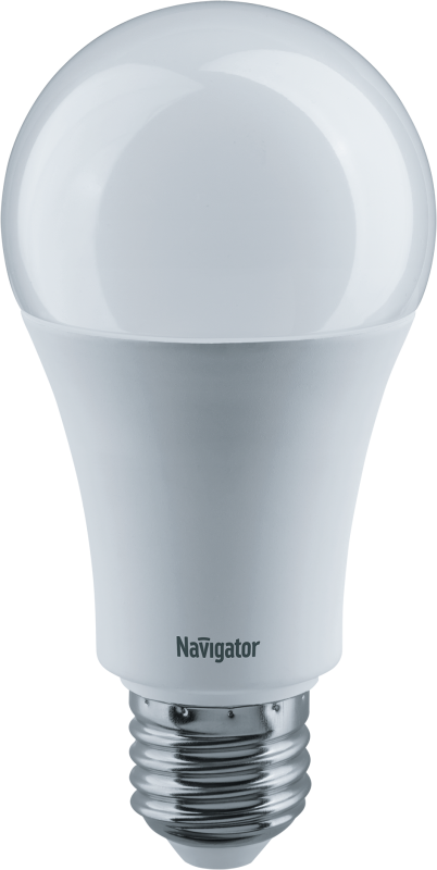 Лампа светодиодная 61 239 NLL-A70/A60-15-230-6.5K-E27 грушевидная Navigator 61239