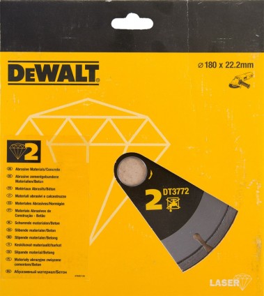 Отрезной диск DeWALT DT3772