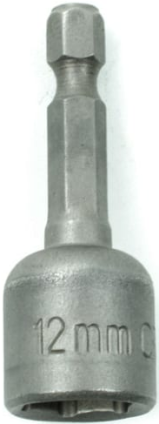 Бита Bohrer торцевая 12x48 мм Мастер (сталь CrV)