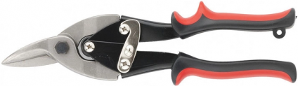 Ножницы по металлу MATRIX 250 мм, левые, обрезиненные рукоятки