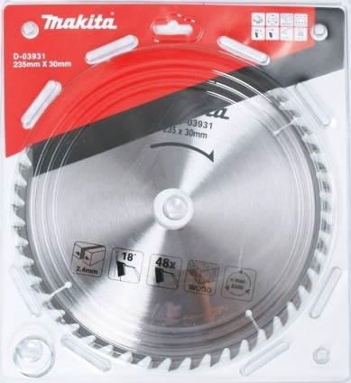 Диск пильный Makita 185х30\16\20х2мм,16зуб Standard