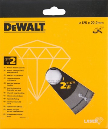 Отрезной диск DeWALT DT3771