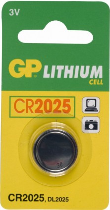 Батарейка GP Lithium cell CR2025 FSB1