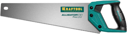 Ножовка по дереву KRAFTOOL Alligator fineточный рез,400мм