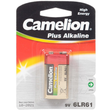 Батарейка Camelion Plus Alkaline 6LR61 BL1