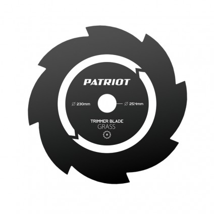 Нож PATRIOT PT-GCB8T D 230*25,4*1,6мм 8-зубый