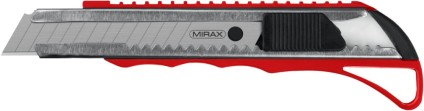 Нож MIRAX с автостопом, сегмент.лез. 18мм