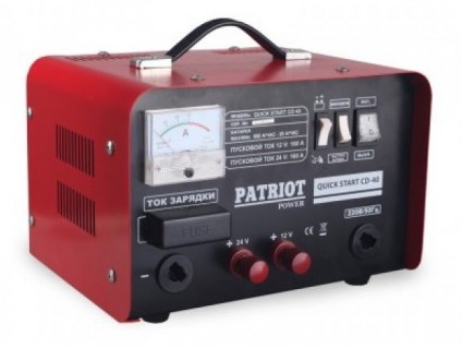 Пуско-зарядное устройство Patriot Power Quick Start CD-40