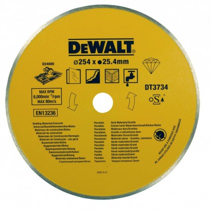 Отрезной диск DeWALT DT3734