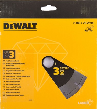 Отрезной диск DeWALT DT3762