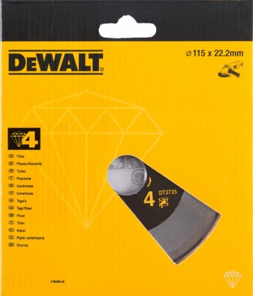 Отрезной диск DeWALT DT3735